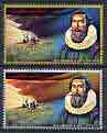 Ajman 1972 400th Anniversary of Keplers Birth perf set of 2 cto used, Mi 1296-97*, stamps on science, stamps on space, stamps on kepler, stamps on astronomy