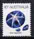 Australia 1973-4 Star Sapphire 10c (gemstone) from Marine Life & Gemstones set unmounted mint, SG 552a*, stamps on , stamps on  stamps on minerals