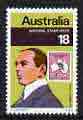 Australia 1976 National Stamp Week 18c unmounted mint, SG 633*, stamps on postal, stamps on stamp on stamp, stamps on animals, stamps on kangaroos, stamps on stamponstamp
