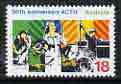 Australia 1977 50th Anniversary of Australian Council of Trade Unions, unmounted mint SG 654*, stamps on police, stamps on science, stamps on science & technology, stamps on ovine