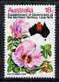 Australia 1978 Northern Territory Government establishment unmounted mint, SG 668*, stamps on , stamps on  stamps on flowers, stamps on  stamps on roses, stamps on  stamps on maps