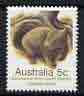 Australia 1981-83 Queensland Hairy Nosed Wombat 5c from Wildlife def set unmounted mint SG 784*