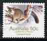 Australia 1981-83 Leadbeater's Possum 50c from Wildlife def set unmounted mint, SG 796*, stamps on , stamps on  stamps on animals
