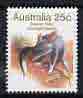 Australia 1981-83 Common Rabbit-bandicoot 25c from Wildlife def set unmounted mint, SG 789*, stamps on animals
