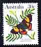Australia 1981-83 Chlorinda Hairstreak butterfly 30c from Wildlife def set unmounted mint, SG 792a*, stamps on butterflies