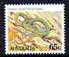 Australia 1981-83 Yellow-faced Whip Snake 65c (perf 14.5 x 14) from Wildlife def set unmounted mint SG 799a*, stamps on reptiles, stamps on snake, stamps on snakes, stamps on 