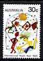 Australia 1985 International Youth Year 30c unmounted mint, SG 963*, stamps on children