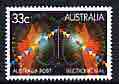 Australia 1985 Electronic Mail Service 33c unmounted mint, SG 987*, stamps on , stamps on  stamps on communications, stamps on  stamps on computers, stamps on  stamps on science, stamps on  stamps on science & technology