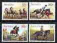 Australia 1986 Australian Horses set of 4 unmounted mint, SG 1010-13*, stamps on , stamps on  stamps on horses, stamps on  stamps on bovine