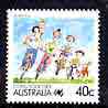 Australia 1988-95 Recreation 40c unmounted mint from 