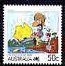 Australia 1988-95 Mining 50c unmounted mint from 