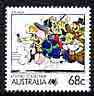 Australia 1988-95 The Media 68c unmounted mint from 'Living Together' def set of 27, SG 1130, stamps on , stamps on  stamps on printing, stamps on  stamps on newspapers, stamps on  stamps on communications