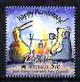 Australia 1988 Bicentenary of Australian Settlement (14th series) 37c unmounted mint, SG 1149, stamps on animals, stamps on koala bears, stamps on birds, stamps on kiwi, stamps on fire