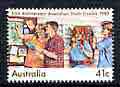 Australia 1989 Youth Hostels Anniversary 41c unmounted mint, SG 1219, stamps on youth