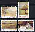 Australia 1989 Australian Impressionist Paintings set of 4 unmounted mint, SG 1212-15*, stamps on arts