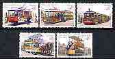 Australia 1989 Historic Trams set of 5 unmounted mint, SG 1220-24*