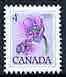 Canada 1977-86 Hepatica 4c unmounted mint, from def set, SG 859, stamps on flowers