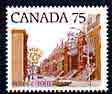 Canada 1977-86 Eastern City Street 75c unmounted mint, from def set, SG 881, stamps on , stamps on  stamps on architecture