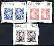 Canada 1978 'Capex 78' International Stamp Exhibition (2nd issue) set of 3, SG 914-16 unmounted mint, stamps on , stamps on  stamps on stamp exhibitions, stamps on  stamps on stamp on stamp, stamps on  stamps on stamponstamp