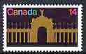 Canada 1978 Centenary of National Exhibition unmounted mint, SG 922, stamps on architecture, stamps on exhibitions