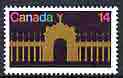 Canada 1978 Centenary of National Exhibition unmounted mint, SG 922, stamps on , stamps on  stamps on architecture, stamps on  stamps on exhibitions