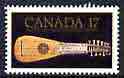 Canada 1980 'The Look of Music' Exhibition (Mandora) 17c unmounted mint, SG 1001, stamps on music, stamps on exhibitions