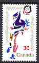 Canada 1982 Cancer Victim Terry Foxs Marathon of Hope 30c unmounted mint, SG 1044, stamps on medical, stamps on running, stamps on marathons, stamps on cancer, stamps on personalities