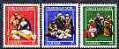 Canada 1982 Christmas (Nativity Scenes) set of 3 unmounted mint, SG 1080-82, stamps on , stamps on  stamps on christmas, stamps on  stamps on animals, stamps on  stamps on sheep, stamps on  stamps on ovine        