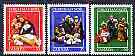 Canada 1982 Christmas (Nativity Scenes) set of 3 unmounted mint, SG 1080-82, stamps on christmas, stamps on animals, stamps on sheep, stamps on ovine