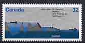 Canada 1984 25th Anniversary of St Lawrence Seaway 32c unmounted mint, SG 1122, stamps on , stamps on  stamps on ships, stamps on  stamps on canals, stamps on  stamps on rivers