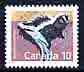 Canada 1988 Striped skunk 10c from Canadian Mammals & Architecture set unmounted mint, SG 1266, stamps on animals, stamps on skunk