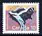 Canada 1988 Striped skunk 10c from Canadian Mammals & Architecture set unmounted mint, SG 1266, stamps on animals, stamps on skunk