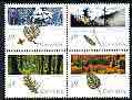 Canada 1990 Canadian Forests set of 4 unmounted mint, SG 1394-97, stamps on trees