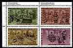 Canada 1990 50th Anniversary of Second World War (2nd issue - 1940) se-tenant block of 4 unmounted mint, SG 1409a, stamps on tobacco, stamps on agriculture, stamps on science, stamps on , stamps on  ww2 , stamps on 