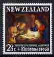 New Zealand 1968 Christmas 2.5c (Adoration of the Shepherds by Honthorst) unmounted mint, SG 892, stamps on , stamps on  stamps on christmas, stamps on  stamps on arts, stamps on  stamps on 