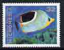 Micronesia 1993-96 Saddle Butterflyfish 32c unmounted mint, SG 282, stamps on , stamps on  stamps on fish, stamps on  stamps on 