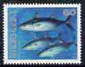 Micronesia 1993-96 Skipjack Tuna 60c unmounted mint, SG 288a, stamps on fish, stamps on gamefish
