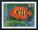 Micronesia 1993-96 Flame Angelfish $3 unmounted mint, SG 294, stamps on fish