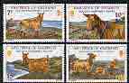 Guernsey 1980 Golden Guernsey Goats perf set of 4 unmounted mint, SG 217-20, stamps on goats, stamps on ovine