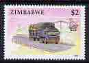 Zimbabwe 1990 Lorry $2 from def set, unmounted mint SG 785*, stamps on transport, stamps on trucks