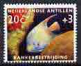 Netherlands Antilles 1960 Tropical Fish 20c+3c (from Cancer Fund set) unmounted mint, SG 422, stamps on fish, stamps on cancer, stamps on diseases