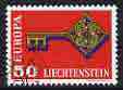 Liechtenstein 1968 50r fine cds used, SG 490 Europa, stamps on , stamps on  stamps on europa