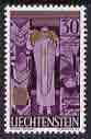 Liechtenstein 1959 Pope Pius XII Mourning 30r unmounted mint, SG 378, stamps on pope