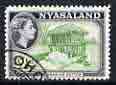 Nyasaland 1953-54 Grading Cotton 2.5d (from def set) fine cds used, SG 177, stamps on cotton, stamps on textiles