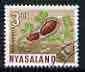 Nyasaland 1964 Groundnuts 3d (from def set) fine cds used, SG 202, stamps on food, stamps on nuts