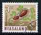 Nyasaland 1964 Groundnuts 3d (from def set) fine cds used, SG 202, stamps on , stamps on  stamps on food, stamps on  stamps on nuts