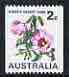 Australia 1970-75 Sturt's Desert Rose 2c coil stamp (type II) unmounted mint, SG 465b