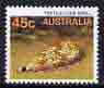 Australia 1984-86 Textile Cone 45c from Marine Life def set unmounted mint, SG 928, stamps on marine life, stamps on shells