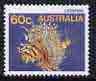 Australia 1984-86 Zebra Lionfish 60c from Marine Life def set unmounted mint, SG 931, stamps on marine life, stamps on fish