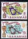 Bahamas 1966 Football World Cup perf set of 2 unmounted mint, SG 288-89*, stamps on , stamps on  stamps on football, stamps on  stamps on sport